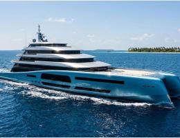 Catamaran Mega Yacht 120m