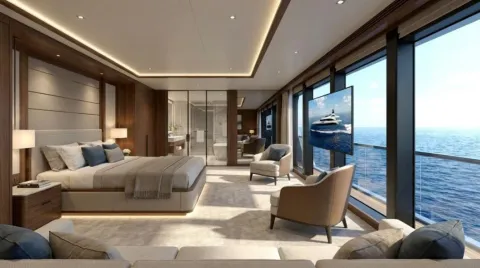 50m Catamaran Statesroom