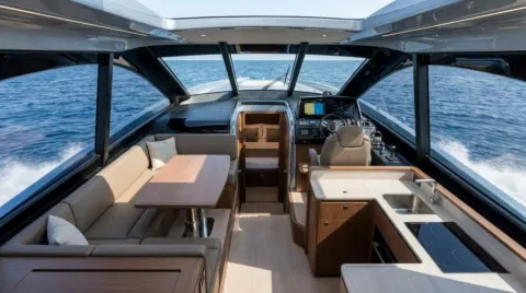 11.2m Motor Yacht Saloon