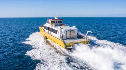 25m Surgical Catamaran Stern